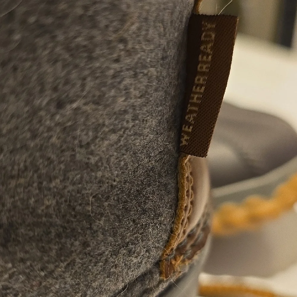 JBU Blue and Gray Winter Rain Boots Waterproof Ankle Style - Picture 5 of 5